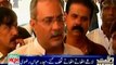 Haider Abbas Rizvi media talk after Funeral of MQM worker Salman Kazmi in Karachi