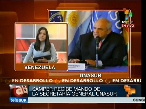 Asume Ernesto Samper la secretaría general de UNASUR