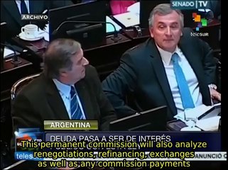 Argentina's congress passes debt restructuring law