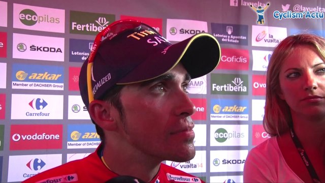 La Vuelta 2014 - Etape 18 - Alberto Contador : Froome est l'adversaire n°1