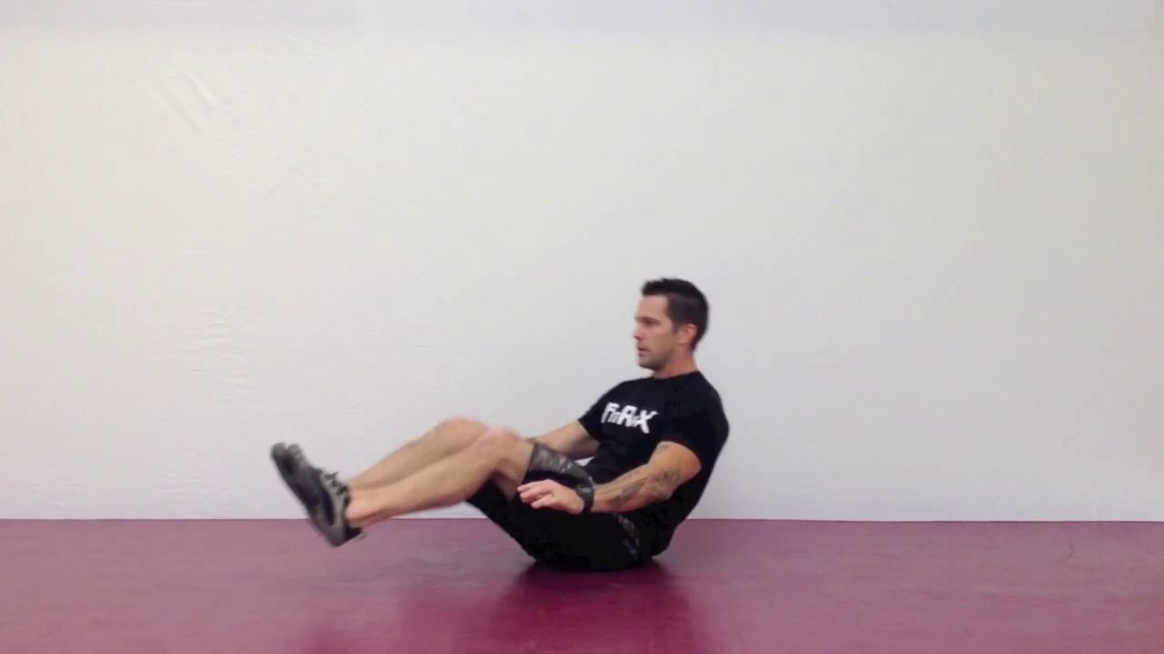 Evde Egzersiz - Elevated Knee Tucks - Fitekran.com