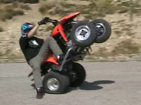 Stuntquad Vintage Inédit 8/15 (Spot de rêve dans les alpes septembre 2006)