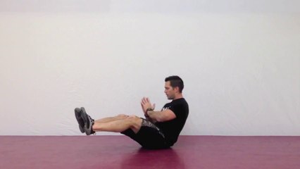 Evde egzersiz - Russian Twist - Fitekran.com