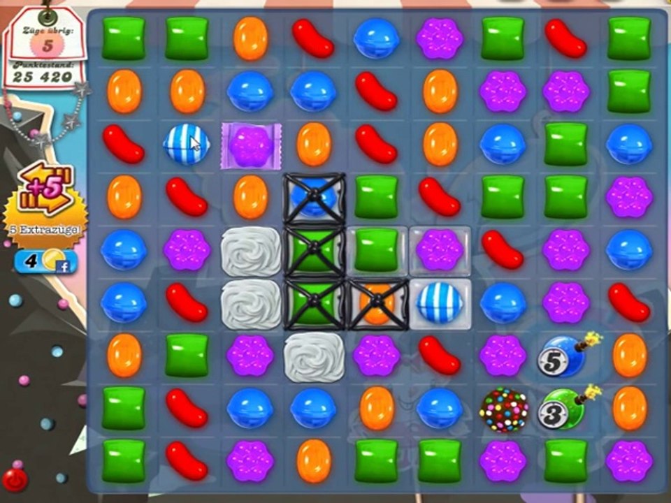 Candy Crush Saga Level 99