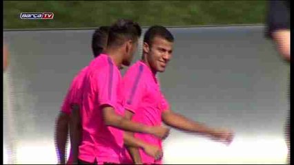 Rafinha says he's happy to play for Barça and surprised coach counts on him