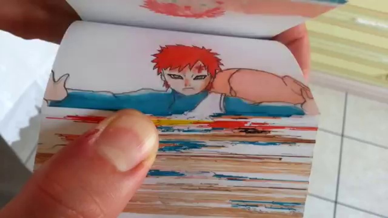 Flipbook - Gaara vs Luffy