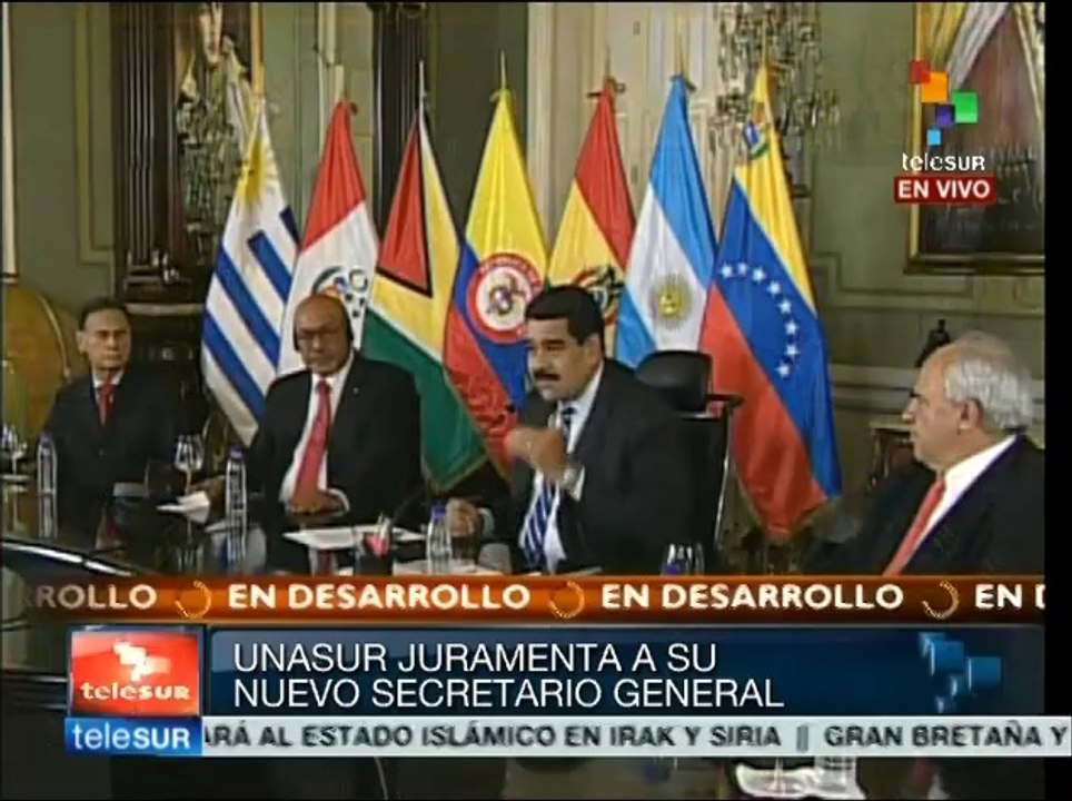 Destaca Nicolás Maduro logros de Unasur con Alí Rodríguez Araque