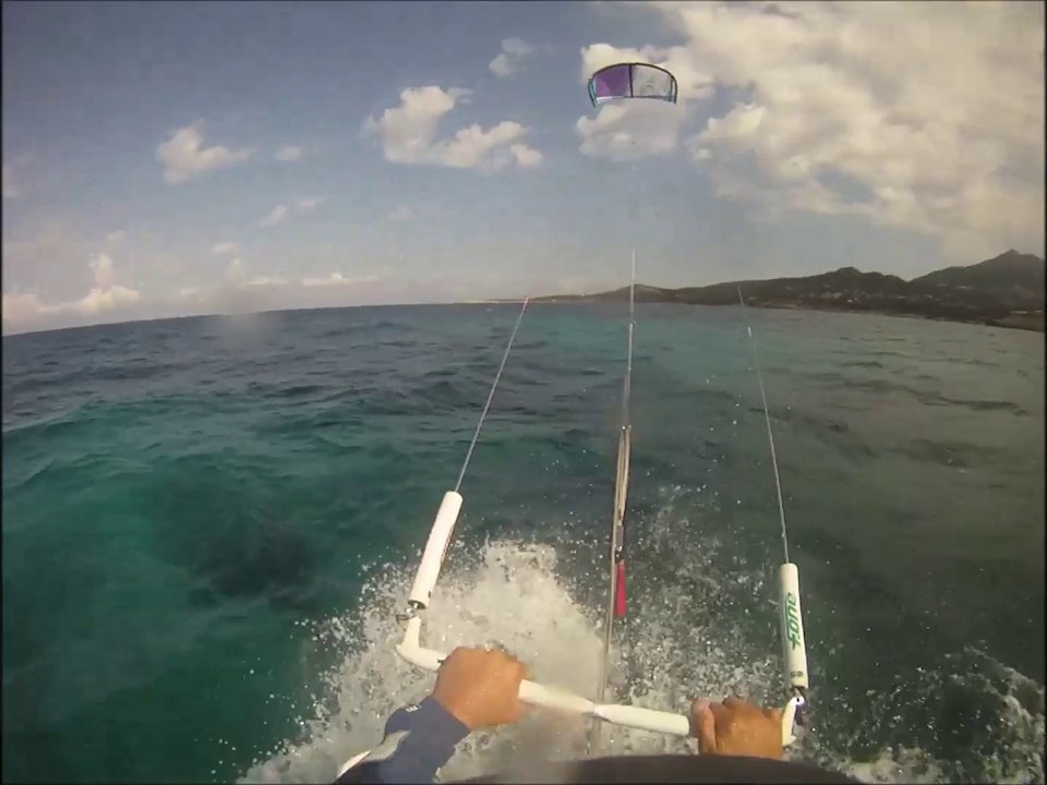 Kitesurf la "Légion" 11.09.2014