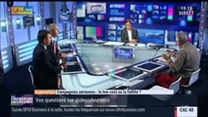 Compagnies aériennes: le low-cost ou la faillite ?, dans Les Décodeurs de l'éco - 11/09 1/4