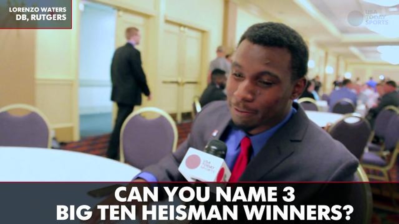 Rutgers and Maryland players don't know anything about the Big Ten