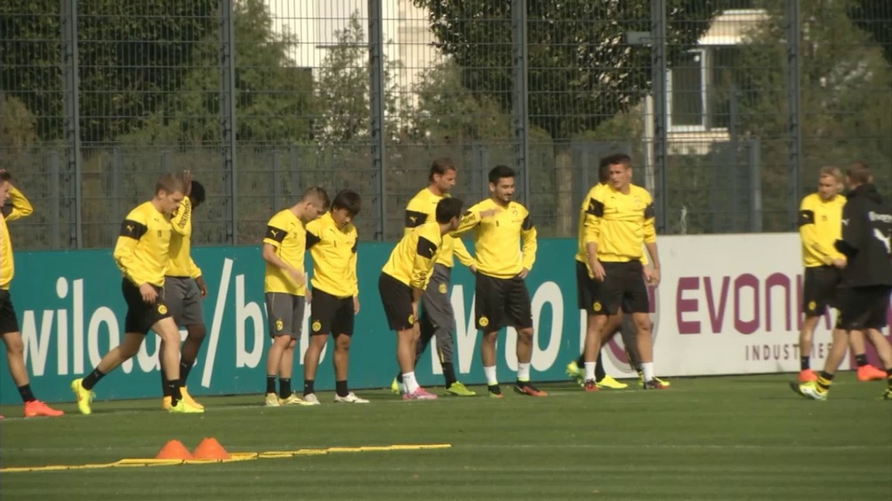 Kagawa bricht Training ab! BVB gibt Entwarnung