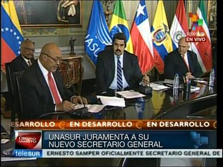 Destaca Surinam desempeño de Rodrígez Araque en UNASUR