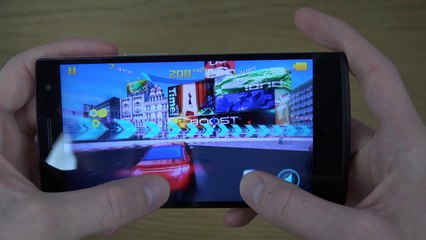 Asphalt 8 Oppo Find 7 4K Gameplay Review