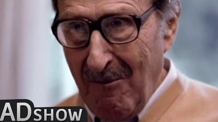 Crazy old man makes fun of his wife