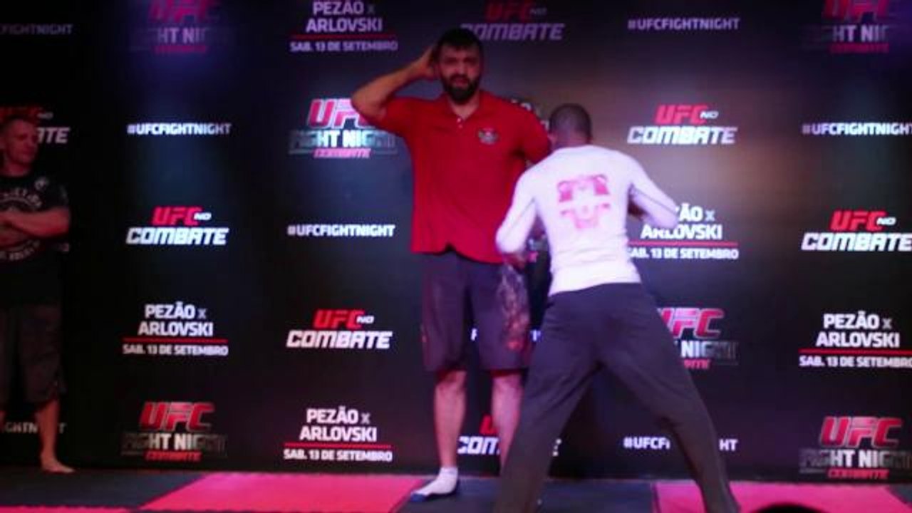 Andrei Arlovski Puts On the Greatest Open Workout in History