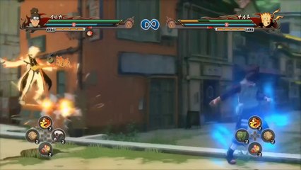 Naruto Shippuden : Ultimate Ninja Storm Revolution - L'attaque du gars véner avec une grosse tête