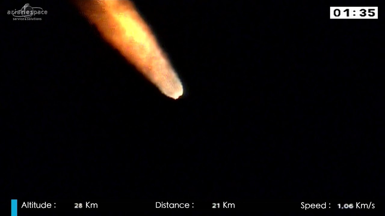 Lancement d'Ariane 5 (11/12 septembre 2014)