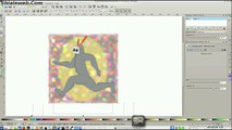 Inkscape Speed Art Dibujando Pigis Corriendo Dibujo Caricatura Anime Linux Fedora 20
