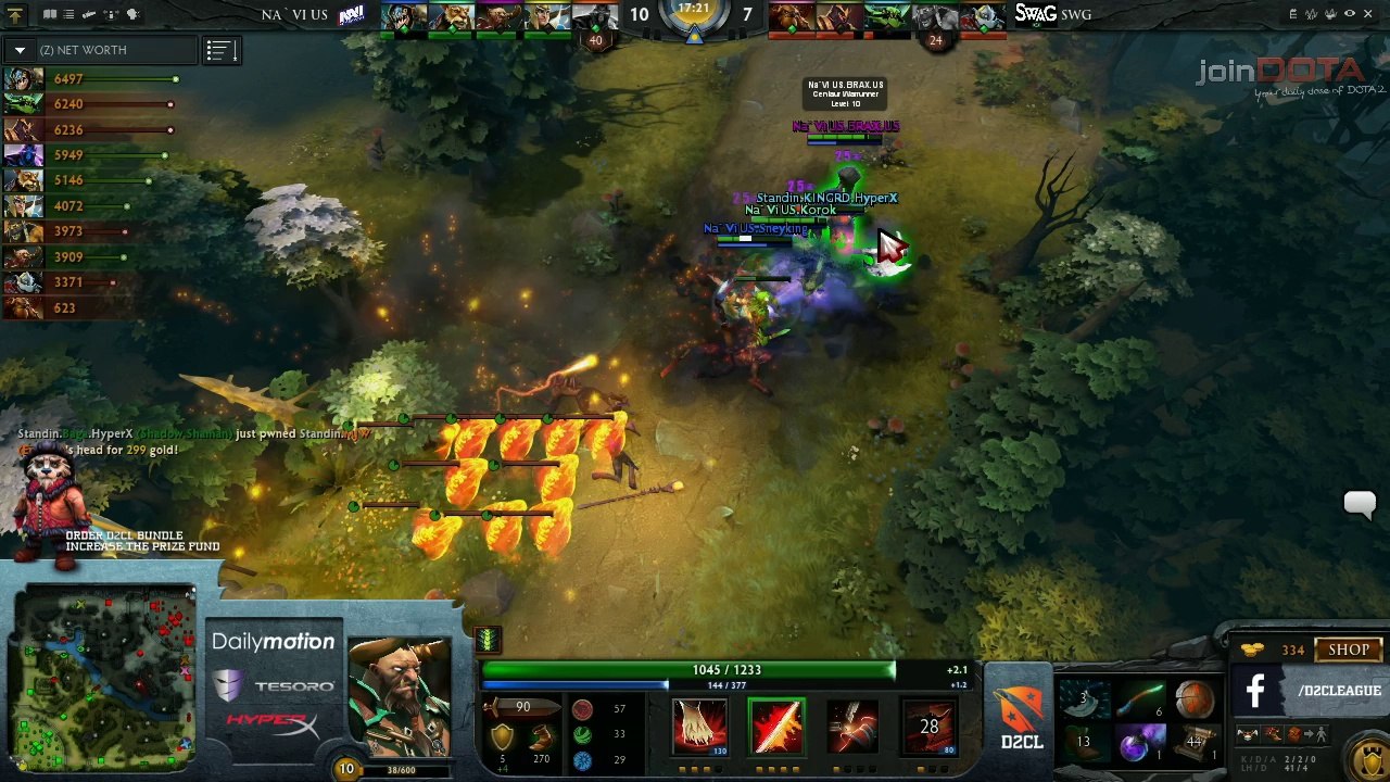 Na'Vi.US vs CNB Game 1 - Dota 2 Champions League @DotACapitalist & @Pandaeg0