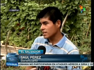 Novedoso plan de agricultura familiar en El Salvador