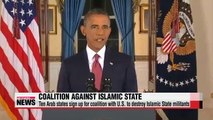 Ten Arab states join U.S. in fighting against Islamic State