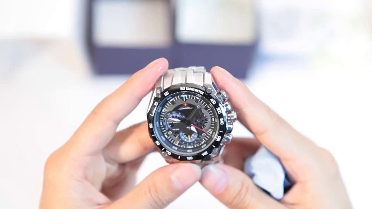 Nosso produto Relógio Casio Edifice Red Bull EF-550 Série Especial Full HD