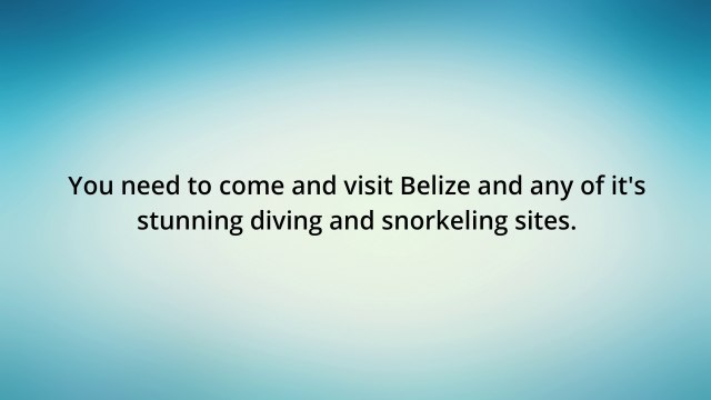 Top 5 Scuba Diving Sites in Belize You Cannot Miss