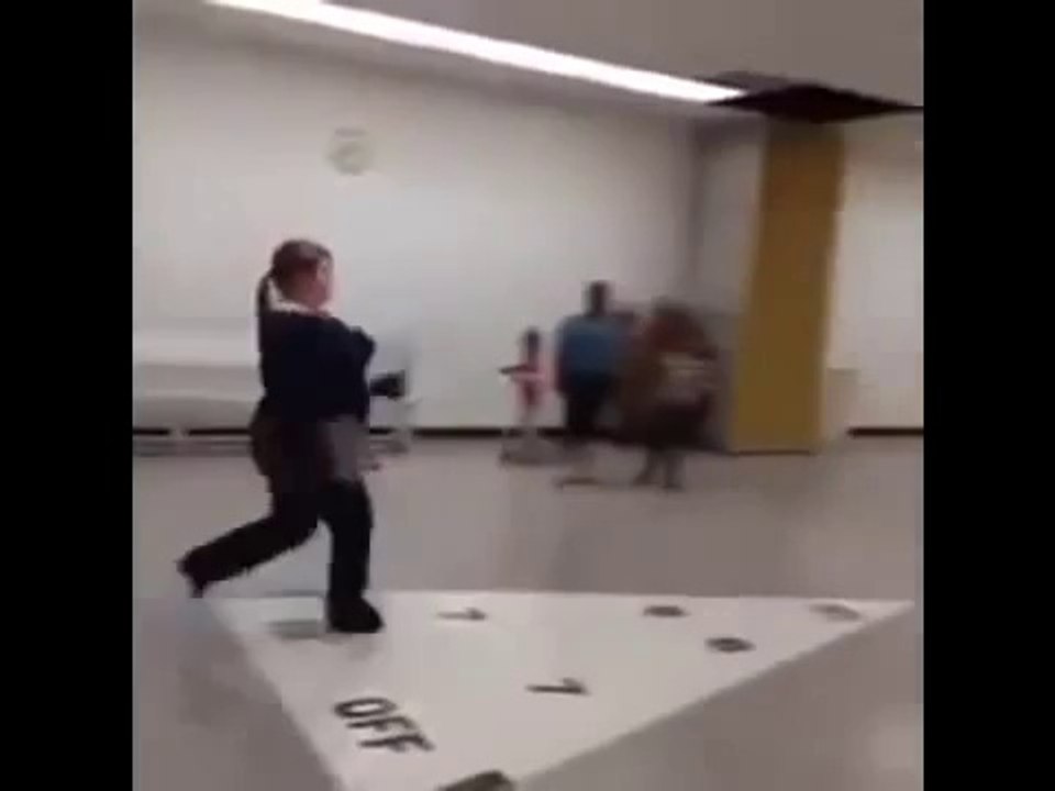 Takla atmaya çalışan kızın dramı