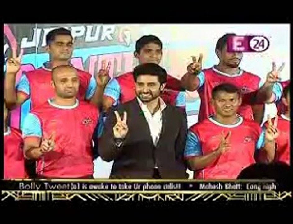 Abishake Bachchan's New Kabaddi Project 12th September 2014