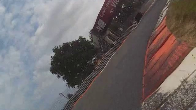 Caméra embarquée circuit du Val de Vienne