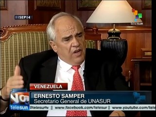 Samper respalda a Argentina en la reestructuración de su deuda