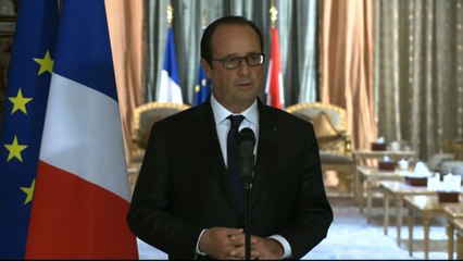 Point de presse conjoint avec M. Fouad Massoum, président de la République irakienne