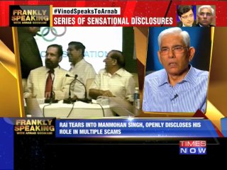 Vinod Rai blames Manmohan Singh for CWG scam