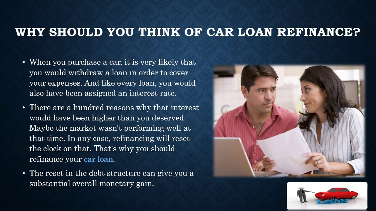 What is car loan refinance