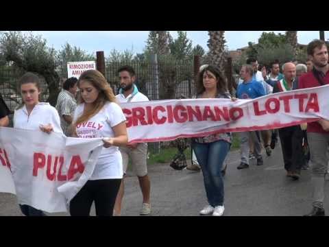 ''No puzza'' - Il corteo da Gricignano (11.09.14)