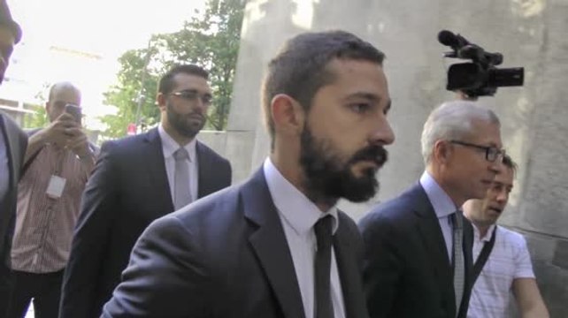 Shia LaBeouf plaide coupable de trouble à l'ordre public