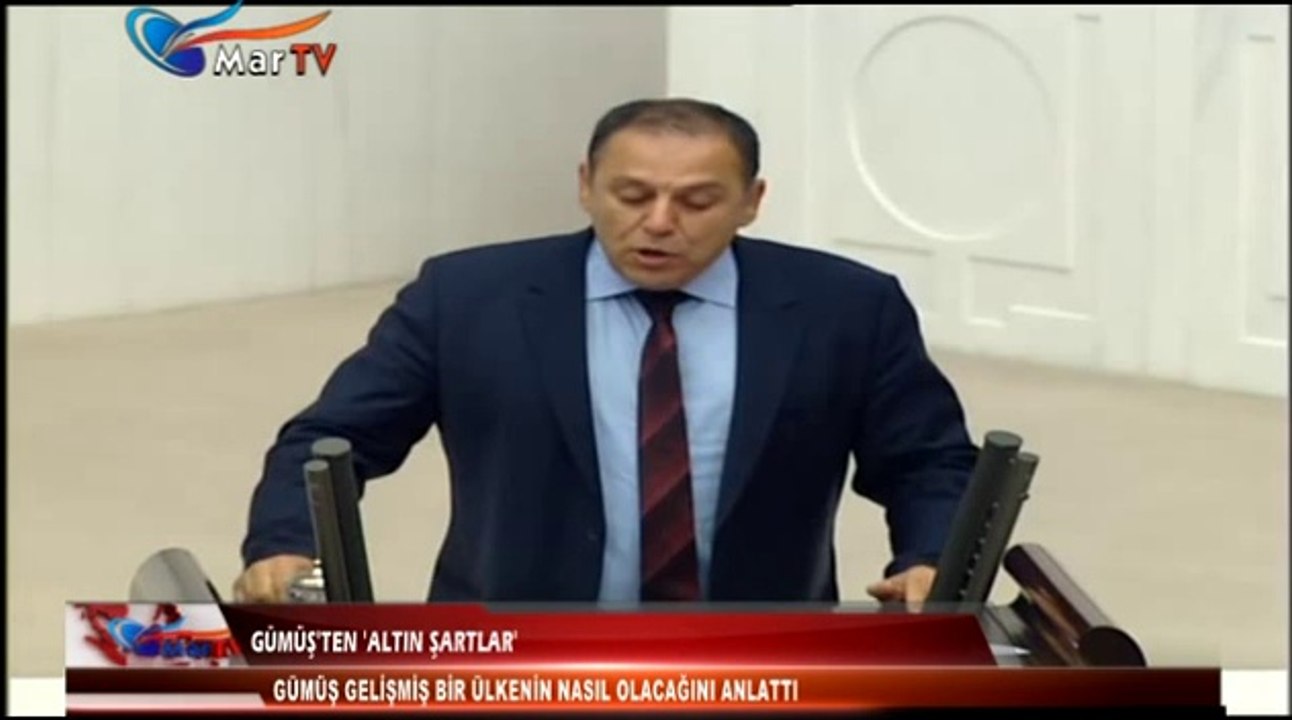 GÜMÜŞ'TEN 'ALTIN ŞARTLAR'