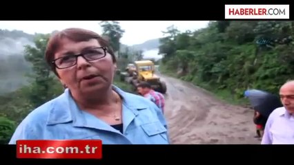 Giresun'da Sağanak Yağış