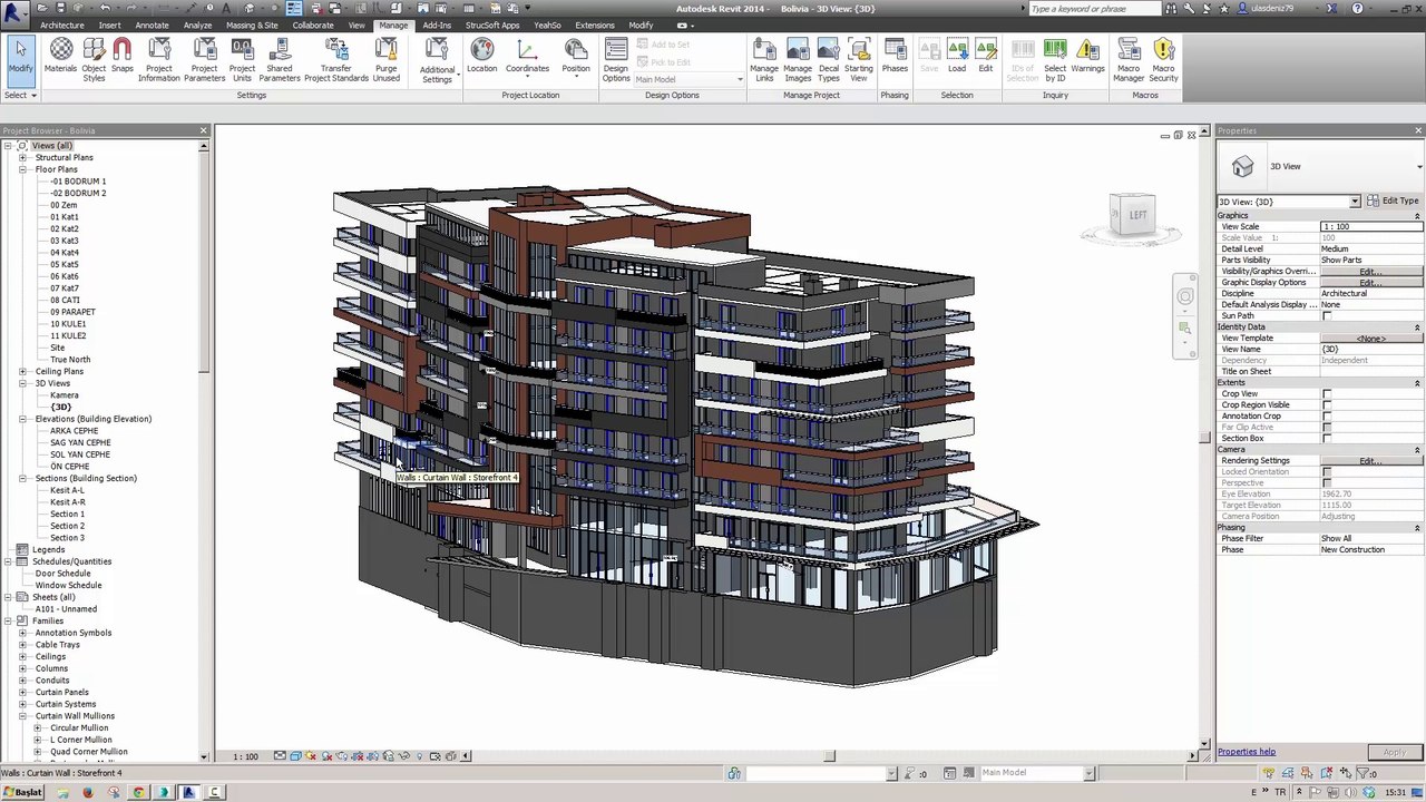 2- Revit FBX ve DWG dosya ihracı (FBX ve DWG Export)