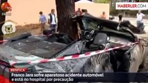 Franco Jara'nın Kullandığı Araç Kaza Sonrası Hurdaya Döndü