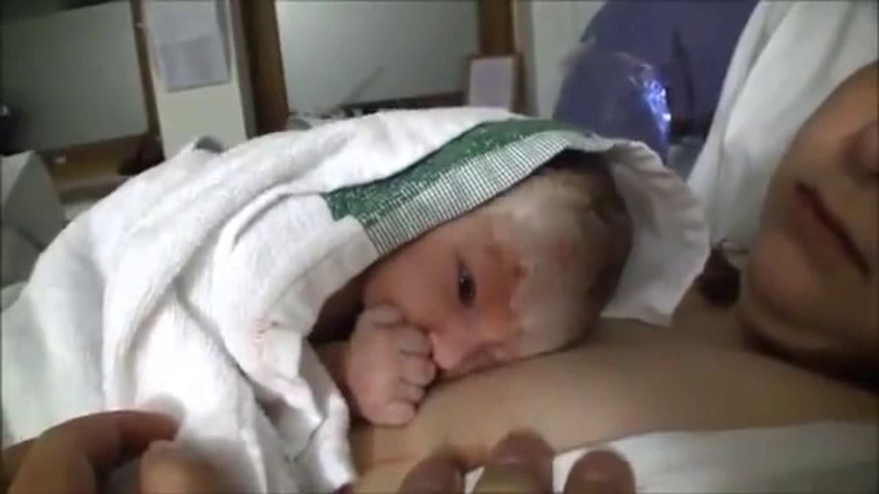 BABY  first SURPRİSE to  FATHER