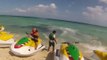 au fil de l'eau en Jet-Ski Mer des Caraïbes Mexique Vacances Août 2014