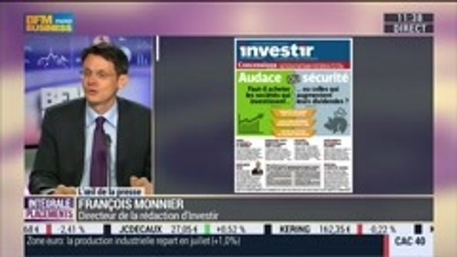 Faut-il miser sur les sociétés qui investissent ou celles qui accentuent leurs dividendes ?, François Monnier, dans Intégrale Placements – 12/09