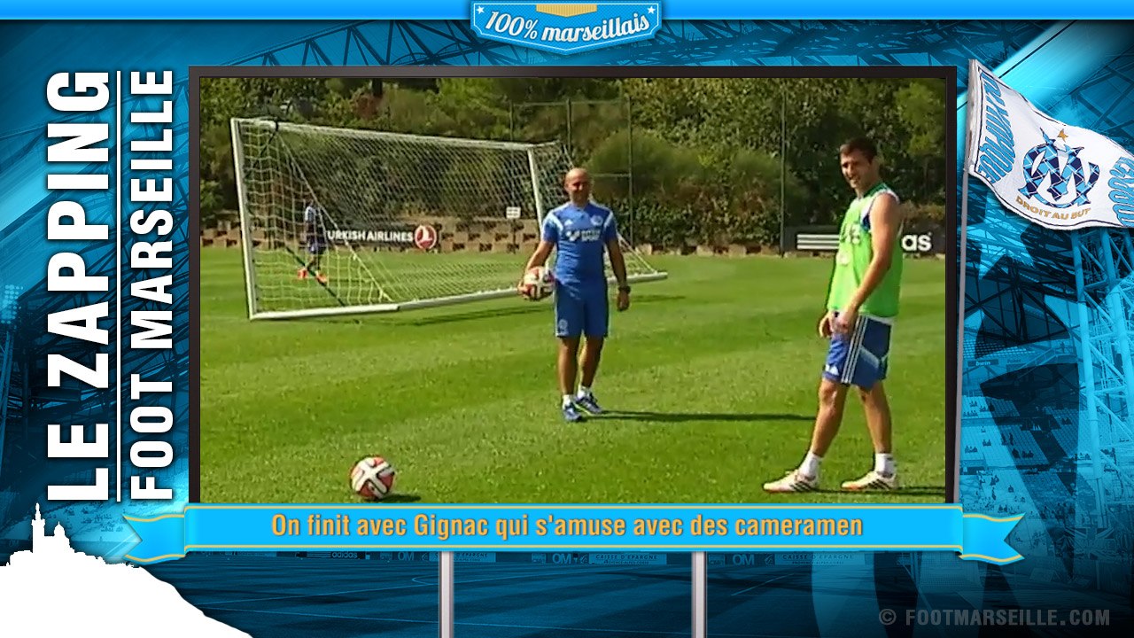 OM : Gignac s'en prend au cameraman, Tapie évoque l'affaire Bielsa-Labrune... Le zapping Foot Marseille !