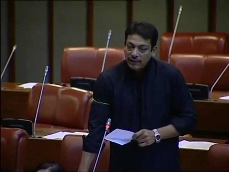 Faisal Raza Abidi Last speech in the Senate