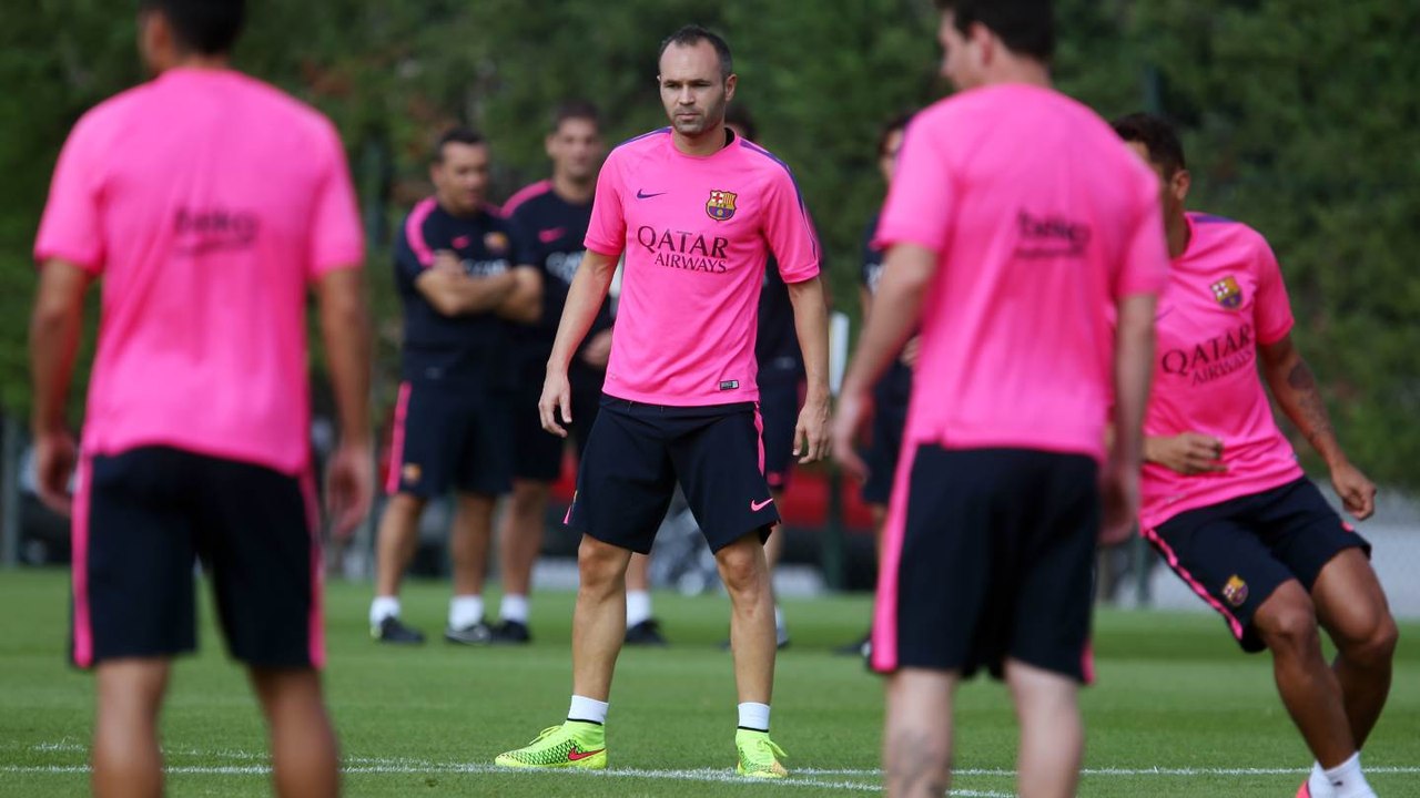 Training session (12/09/2014). Final session before Athletic Bilbao