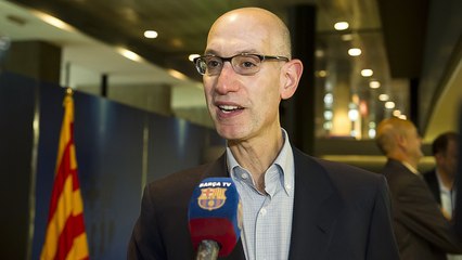 Adam Silver: “Nos gustaría que un equipo NBA jugara el primer partido del Nou Palau”