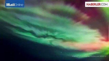 Gökyüzüne bakanlar gözlerine inanamadı