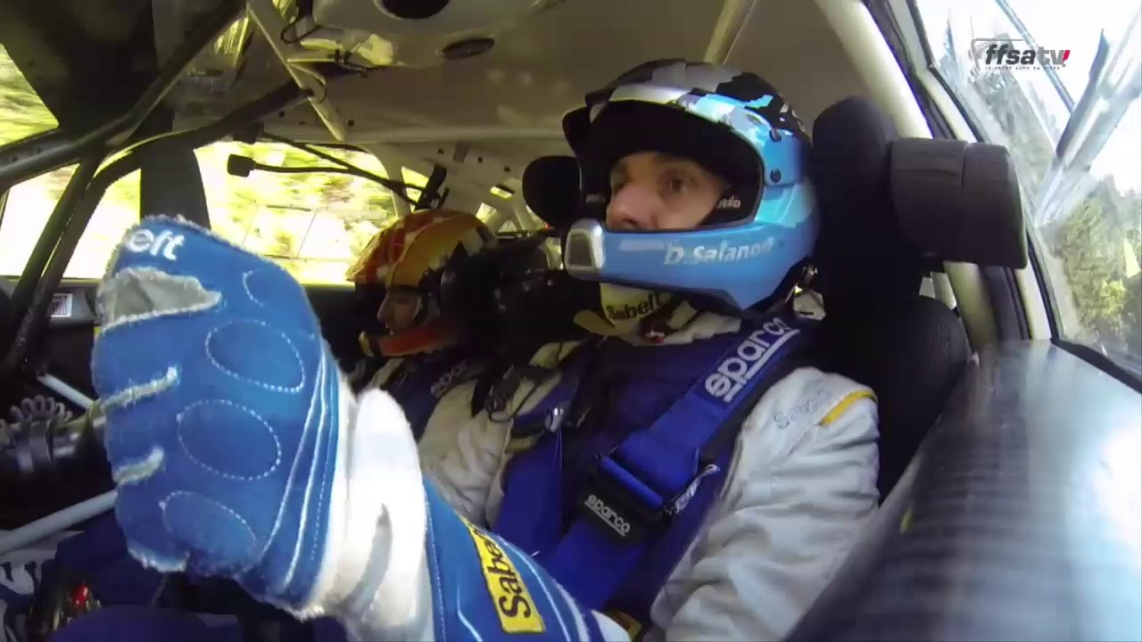 David Salanon et Romain Roche en embarquée au Mont-Blanc