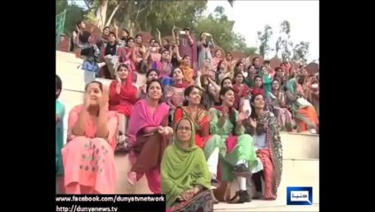 Pakistani Female Students Spent Day with Army - ADEEL FAZIL